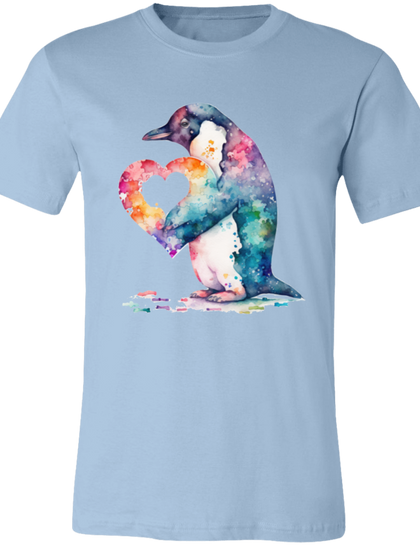 Sweetheart Penguin Unisex T-Shirt