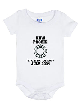 Fresh from the Station Onesie - Customizable with Date!