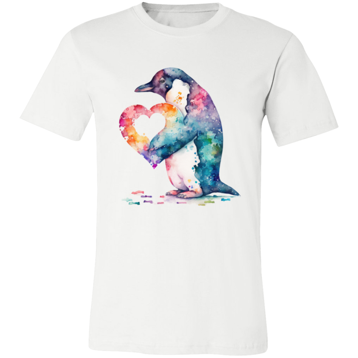 Sweetheart Penguin Unisex T-Shirt
