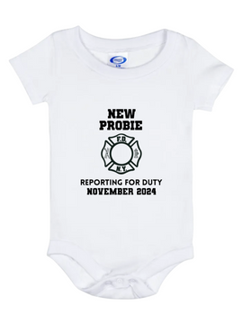 Fresh from the Station Onesie - Customizable with Date!