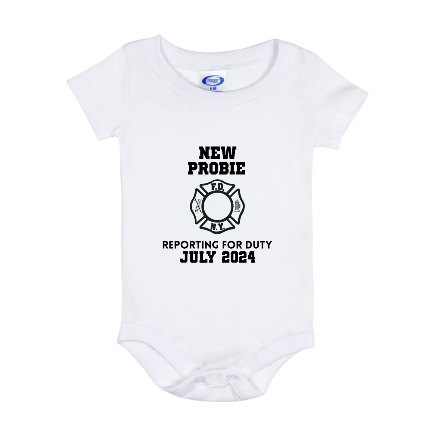 Fresh from the Station Onesie - Customizable with Date!