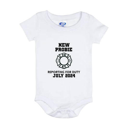 Fresh from the Station Onesie - Customizable with Date!